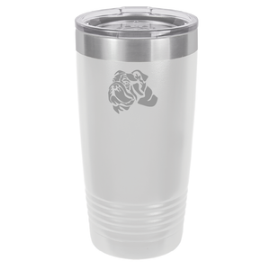 English Bulldog Custom Engraved Tumbler