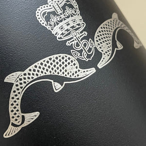UK Royal Navy Submarine Engraved Tumbler