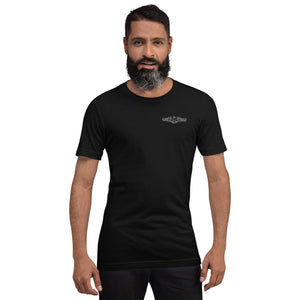 US Navy Submarine Insignia T-Shirt (Small - Silver)