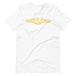 US Navy Submarine Insignia T-Shirt (Gold)