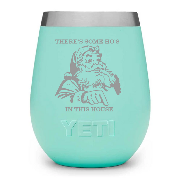 Load image into Gallery viewer, There&#39;s Some Ho&#39;s In This House - Engraved Tumbler.
