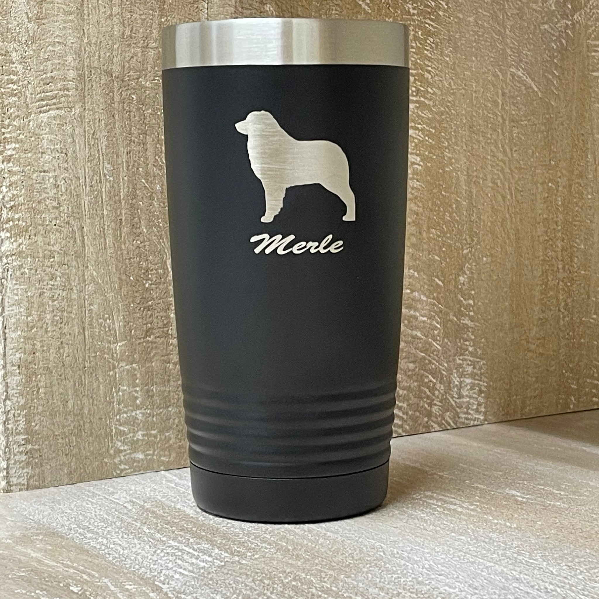 Custom Dog Photo Tall Tumbler