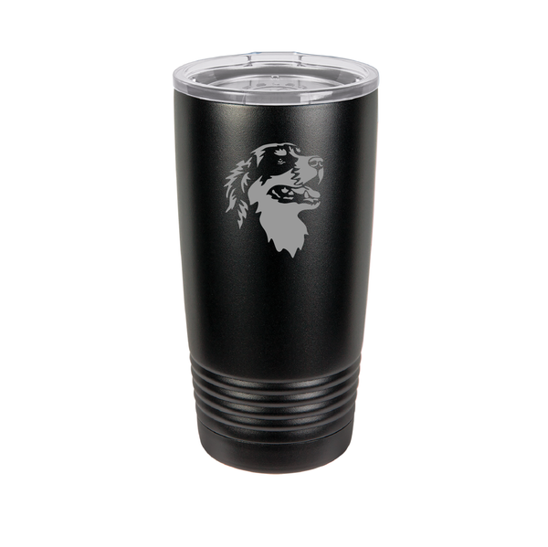 Load image into Gallery viewer, Custom Engraved Bernese Mountain Dog Tumbler.
