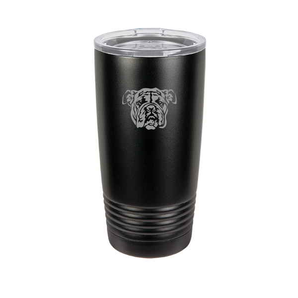 Load image into Gallery viewer, English Bulldog Custom Engraved Tumbler
