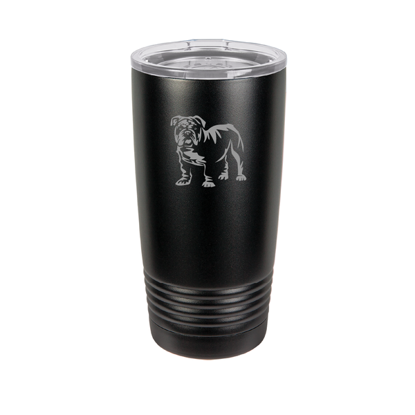 Load image into Gallery viewer, English Bulldog Custom Engraved Tumbler
