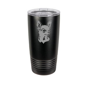 Chihuahua Custom Engraved Tumbler