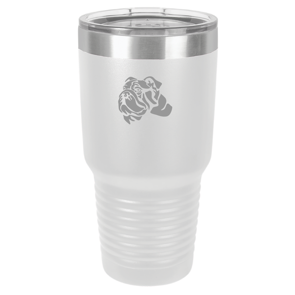 Load image into Gallery viewer, English Bulldog Custom Engraved Tumbler
