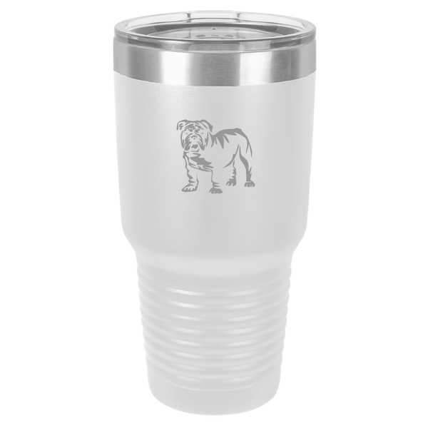 Load image into Gallery viewer, English Bulldog Custom Engraved Tumbler
