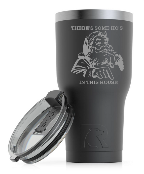 Load image into Gallery viewer, There&#39;s Some Ho&#39;s In This House - Engraved Tumbler.
