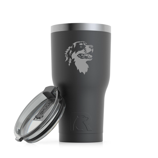 Load image into Gallery viewer, Custom Engraved Bernese Mountain Dog Tumbler.
