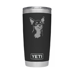 Chihuahua Custom Engraved Tumbler