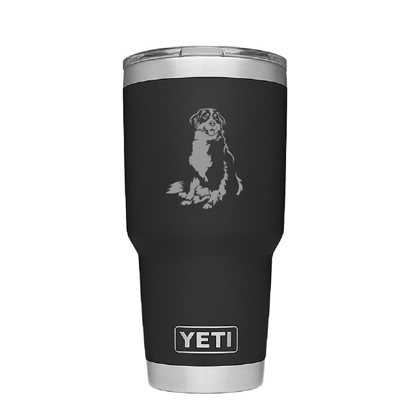 Load image into Gallery viewer, Custom Engraved Bernese Mountain Dog Tumbler.
