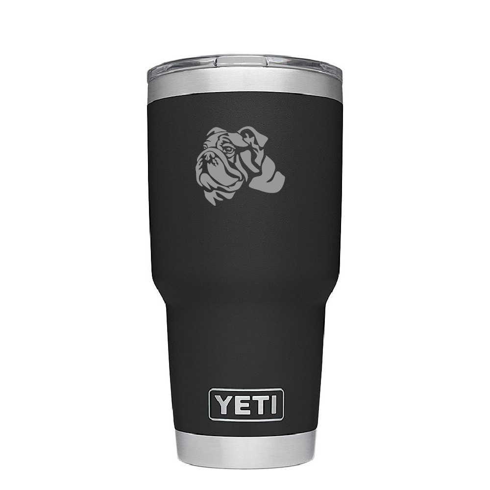 English Bulldog Custom Engraved Tumbler