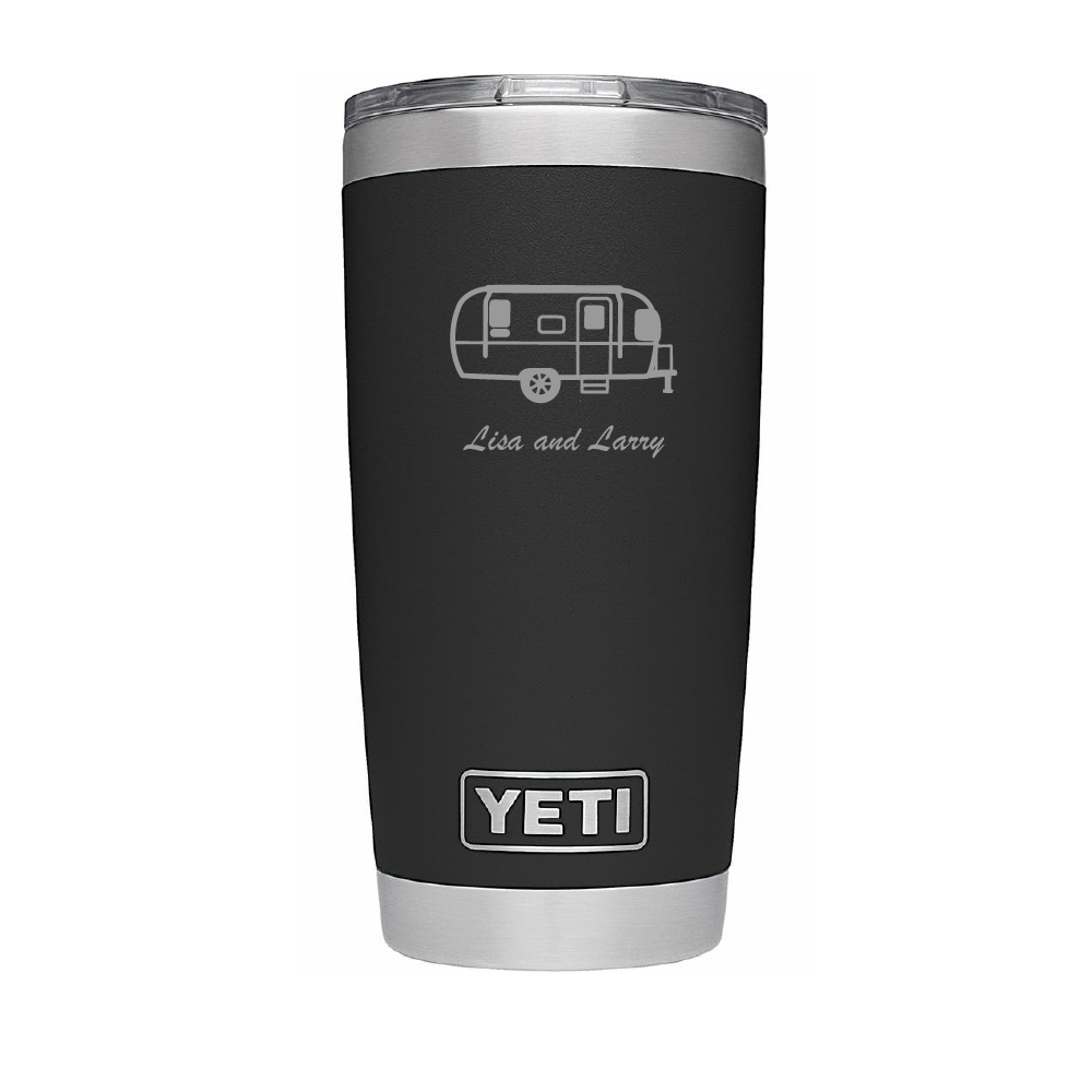 Custom Engraved Airstream Tumbler by Elephant Engraving Co.