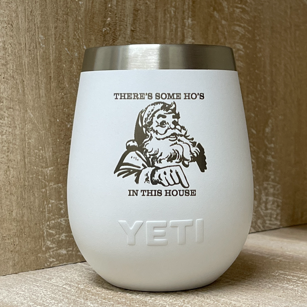 Load image into Gallery viewer, There&#39;s Some Ho&#39;s In This House - Engraved Tumbler.
