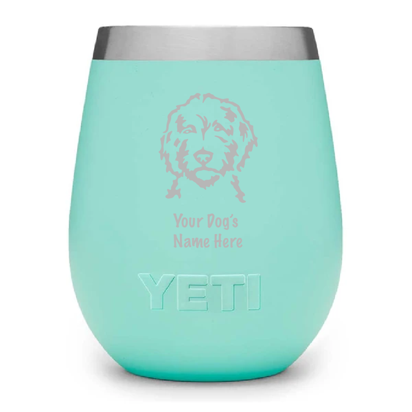 Load image into Gallery viewer, Custom Engraved Doodle Tumbler with Name.
