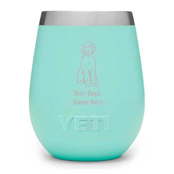 Load image into Gallery viewer, Custom Engraved Doodle Tumbler with Name.
