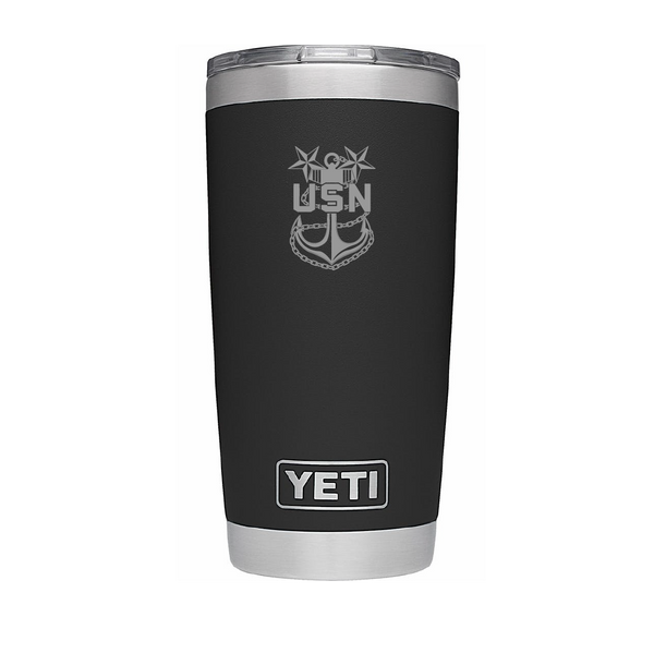 Load image into Gallery viewer, US Navy Master Chief Engraved Tumbler
