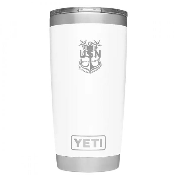 Load image into Gallery viewer, US Navy Master Chief Engraved Tumbler
