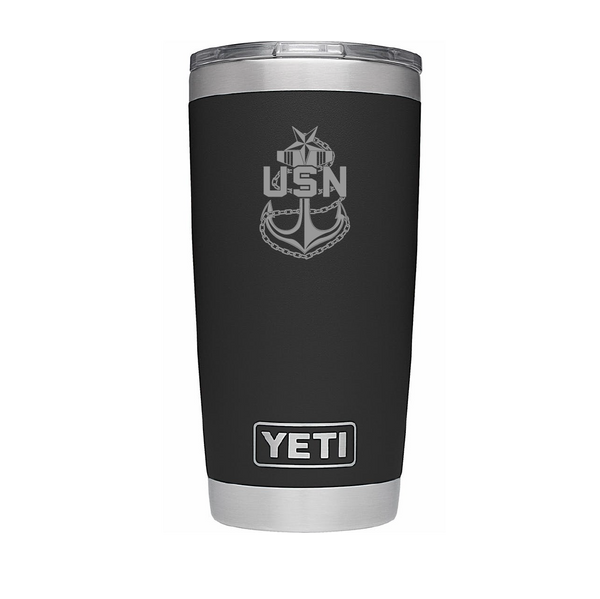 Load image into Gallery viewer, US Navy Senior Chief Engraved Tumbler
