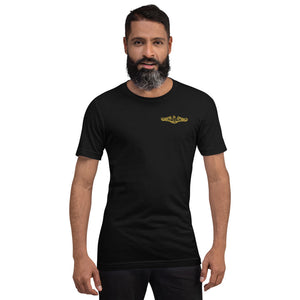 US Navy Submarine Insignia T-Shirt (Small - Gold)