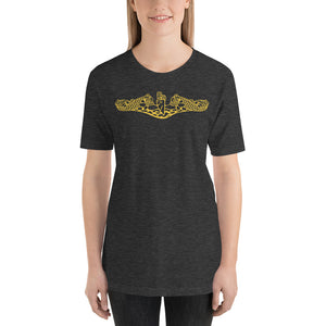 US Navy Submarine Insignia T-Shirt (Gold)